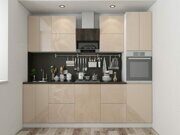 Кухня Этюд МДФ 3D с пеналом № 11